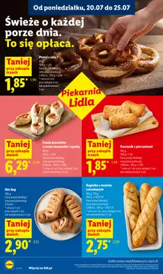 Lidl - gazetka promocyjna Oferta od czwartku od czwartku 23.07 do soboty 25.07 - strona 60
