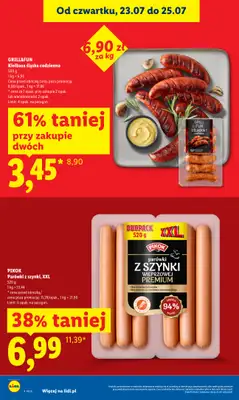 Lidl - gazetka promocyjna Oferta od czwartku od czwartku 23.07 do soboty 25.07 - strona 8