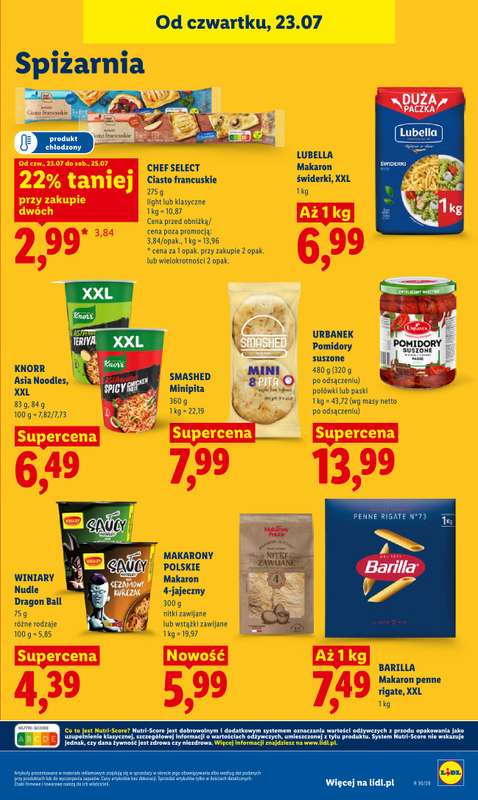 Lidl - gazetka promocyjna Oferta od czwartku od czwartku 23.07 do soboty 25.07 - strona 91