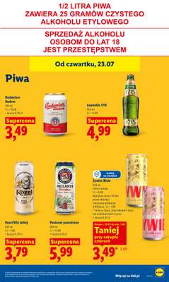 Lidl - gazetka promocyjna Oferta od czwartku od czwartku 23.07 do soboty 25.07 - strona 81