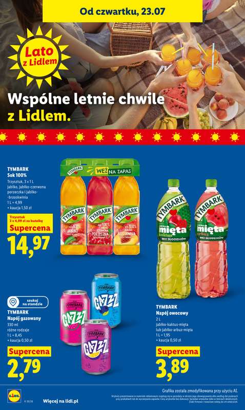 Lidl - gazetka promocyjna Oferta od czwartku od czwartku 23.07 do soboty 25.07 - strona 78
