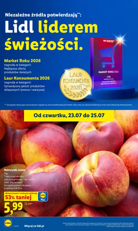 Lidl - gazetka promocyjna Oferta od czwartku od czwartku 23.07 do soboty 25.07 - strona 52
