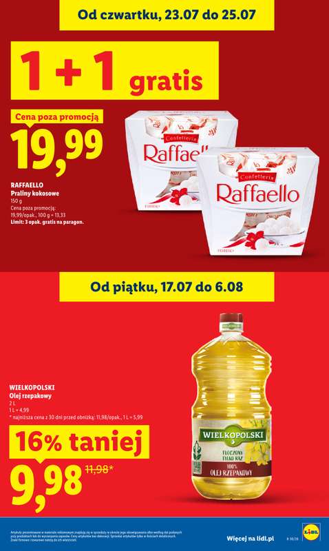 Lidl - gazetka promocyjna Oferta od czwartku od czwartku 23.07 do soboty 25.07 - strona 13