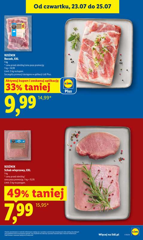 Lidl - gazetka promocyjna Oferta od czwartku od czwartku 23.07 do soboty 25.07 - strona 9