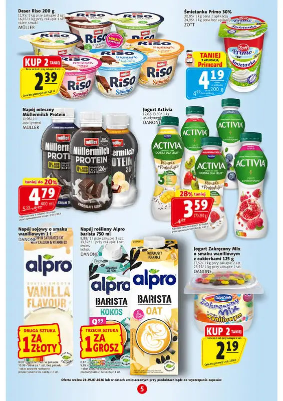 Prim Market - gazetka promocyjna Gazetka od czwartku 23.07 do środy 29.07 - strona 5