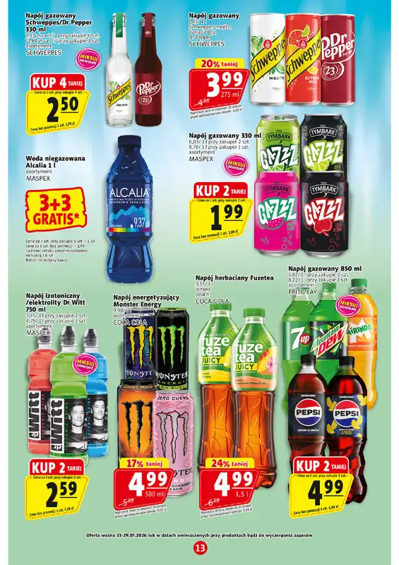 Prim Market - gazetka promocyjna Gazetka od czwartku 23.07 do środy 29.07 - strona 13