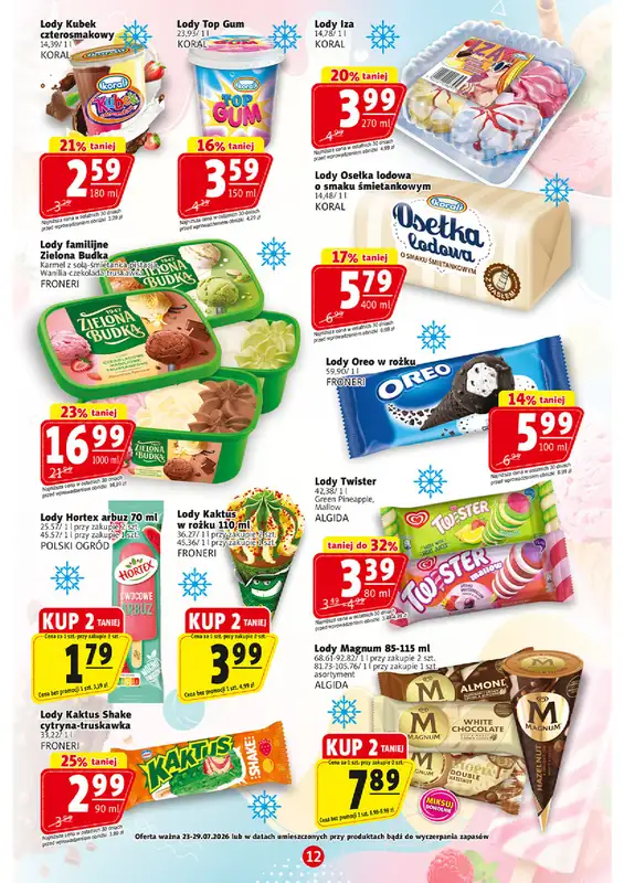 Prim Market - gazetka promocyjna Gazetka od czwartku 23.07 do środy 29.07 - strona 12