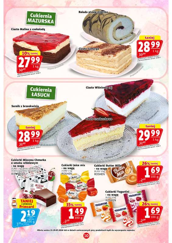 Prim Market - gazetka promocyjna Gazetka od czwartku 23.07 do środy 29.07 - strona 10