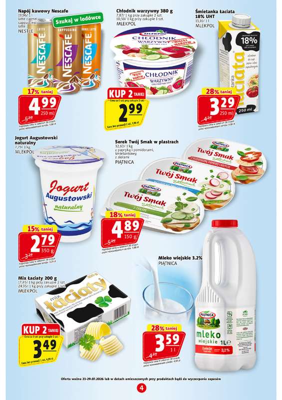 Prim Market - gazetka promocyjna Gazetka od czwartku 23.07 do środy 29.07 - strona 4
