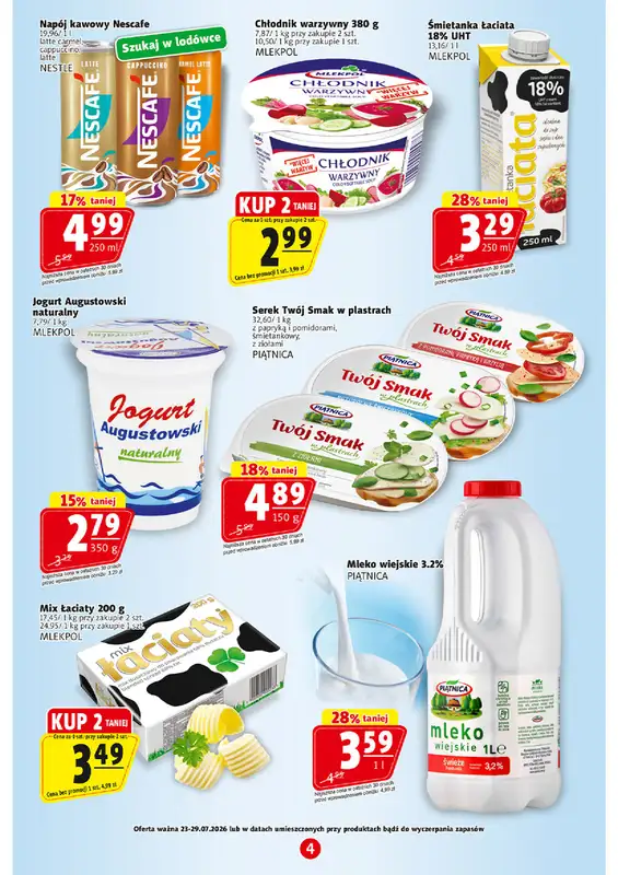 Prim Market - gazetka promocyjna Gazetka od czwartku 23.07 do środy 29.07 - strona 4