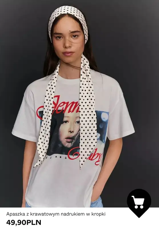 Bershka - gazetka promocyjna Damska odzież w GROSZKI od środy 22.07  - strona 9