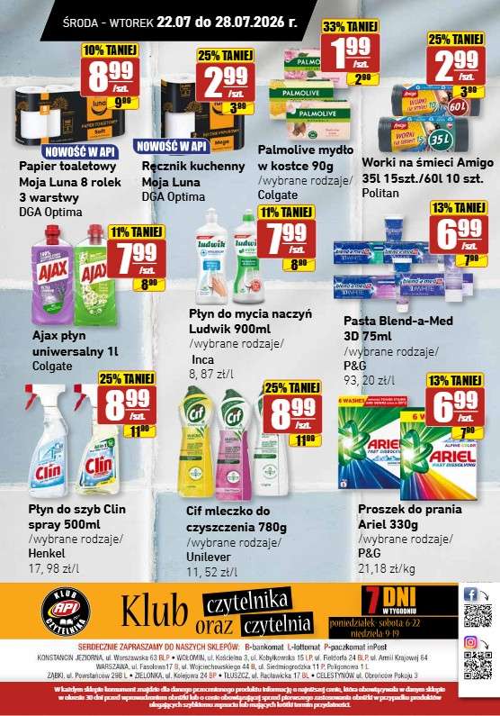 API Market - gazetka promocyjna Gazetka od środy 22.07 do wtorku 28.07 - strona 16