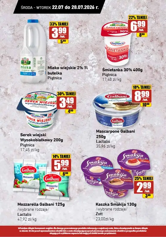 API Market - gazetka promocyjna Gazetka od środy 22.07 do wtorku 28.07 - strona 6
