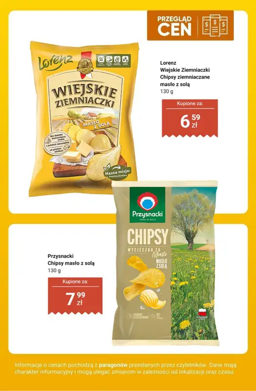 Dino - gazetka promocyjna Słone przekąski - przegląd cen od czwartku 23.07 do wtorku 28.07 - strona 3