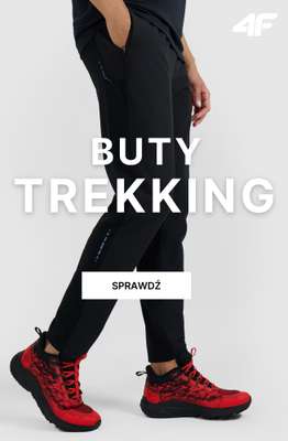 4F - gazetka promocyjna Buty trekkingowe na promocji od czwartku 23.07 