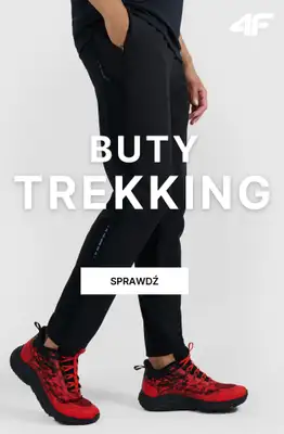 4F - gazetka promocyjna Buty trekkingowe na promocji od czwartku 23.07 
