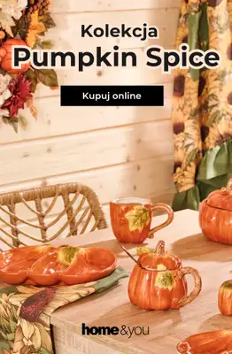 home&you - gazetka promocyjna Kolekcja Pumpkin Spice od środy 22.07 do niedzieli 02.08