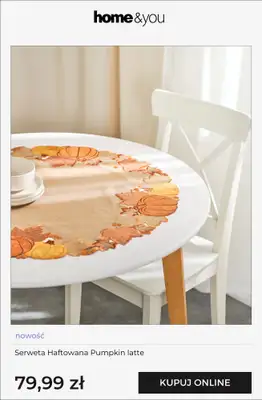 home&you - gazetka promocyjna Kolekcja Pumpkin Spice od środy 22.07 do niedzieli 02.08 - strona 13