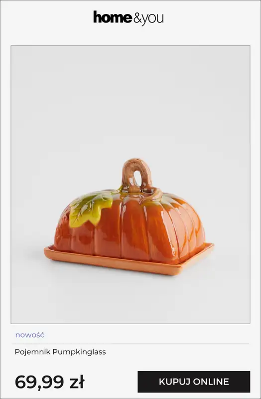 home&you - gazetka promocyjna Kolekcja Pumpkin Spice od środy 22.07 do niedzieli 02.08 - strona 12