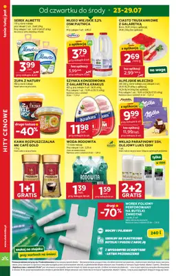 Stokrotka - gazetka promocyjna Gazetka Supermarket od czwartku 23.07 do środy 29.07 - strona 6