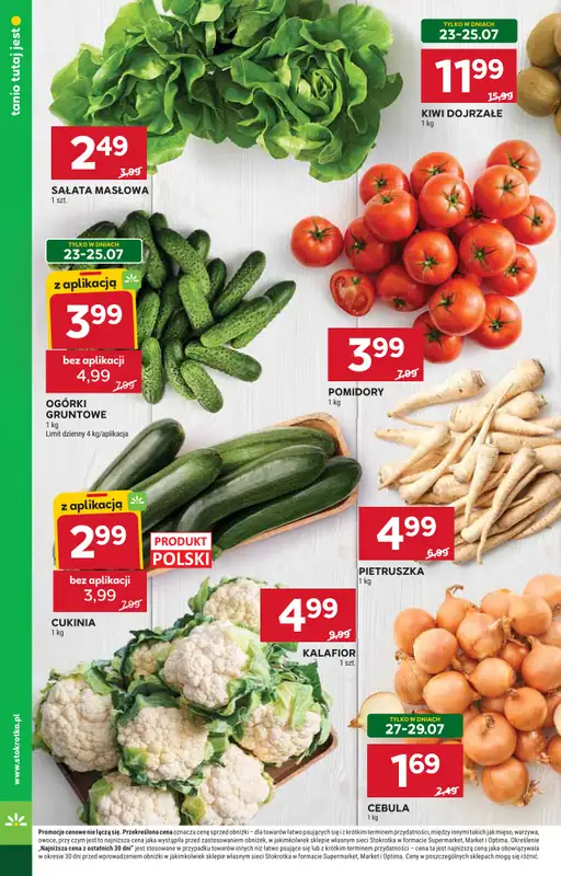 Stokrotka - gazetka promocyjna Gazetka Supermarket od czwartku 23.07 do środy 29.07 - strona 14