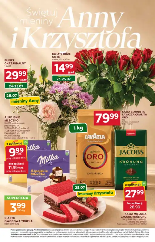 Stokrotka - gazetka promocyjna Gazetka Market od czwartku 23.07 do środy 29.07 - strona 8