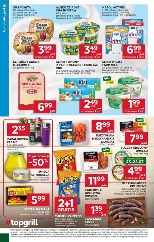 Stokrotka - gazetka promocyjna Gazetka Market od czwartku 23.07 do środy 29.07 - strona 20