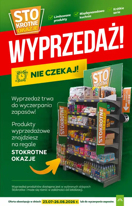 Stokrotka - gazetka promocyjna Gazetka Market od czwartku 23.07 do środy 29.07 - strona 13
