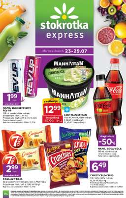 Stokrotka - gazetka promocyjna Gazetka Express od czwartku 23.07 do środy 29.07