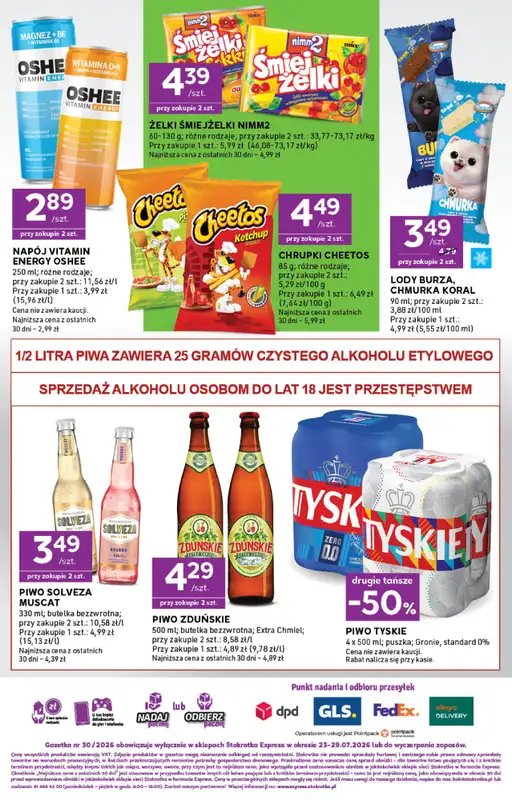 Stokrotka - gazetka promocyjna Gazetka Express od czwartku 23.07 do środy 29.07 - strona 6