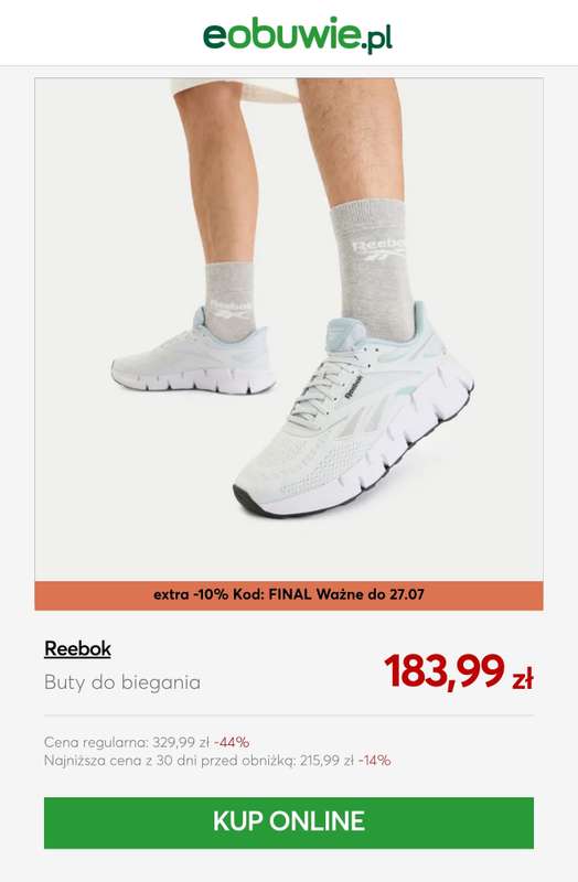 eobuwie.pl - gazetka promocyjna Obuwie sportowe SALE od środy 22.07 do poniedziałku 27.07 - strona 5