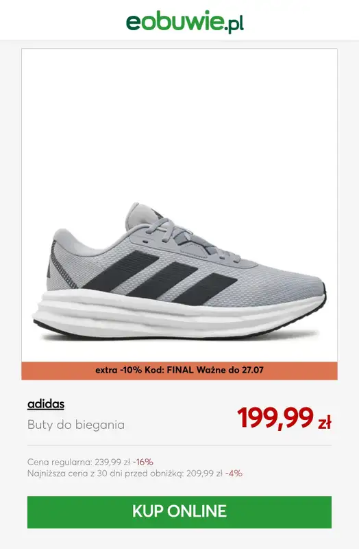 eobuwie.pl - gazetka promocyjna Obuwie sportowe SALE od środy 22.07 do poniedziałku 27.07 - strona 6