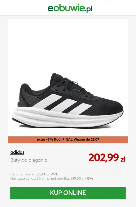 eobuwie.pl - gazetka promocyjna Obuwie sportowe SALE od środy 22.07 do poniedziałku 27.07 - strona 4
