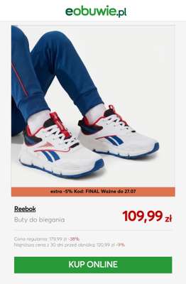 eobuwie.pl - gazetka promocyjna Obuwie sportowe SALE od środy 22.07 do poniedziałku 27.07 - strona 7