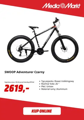 Media Markt - gazetka promocyjna Rowery i hulajnogi do -50% od środy 22.07  - strona 4