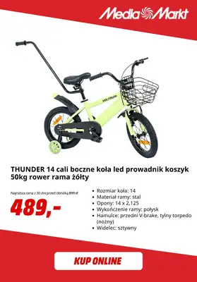 Media Markt - gazetka promocyjna Rowery i hulajnogi do -50% od środy 22.07  - strona 8