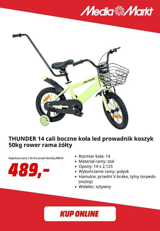 Media Markt - gazetka promocyjna Rowery i hulajnogi do -50% od środy 22.07  - strona 8