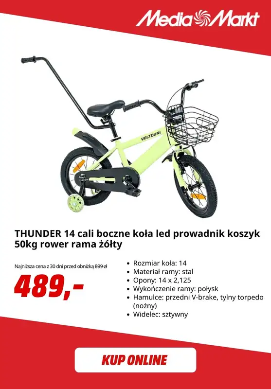 Media Markt - gazetka promocyjna Rowery i hulajnogi do -50% od środy 22.07  - strona 8