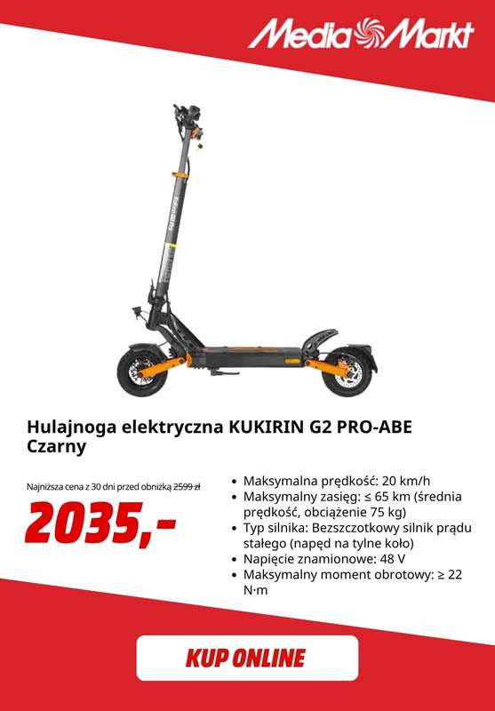 Media Markt - gazetka promocyjna Rowery i hulajnogi do -50% od środy 22.07  - strona 10