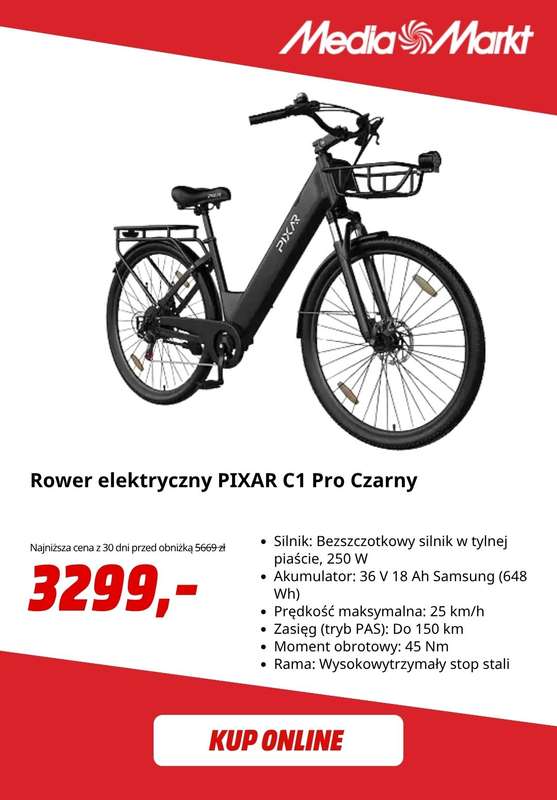 Media Markt - gazetka promocyjna Rowery i hulajnogi do -50% od środy 22.07  - strona 5