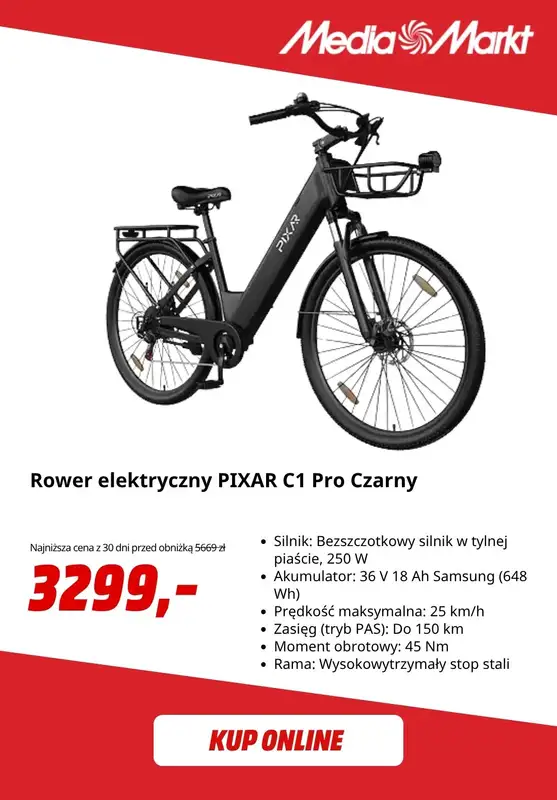 Media Markt - gazetka promocyjna Rowery i hulajnogi do -50% od środy 22.07  - strona 5