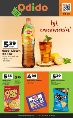 Odido - gazetka promocyjna Gazetka od środy 22.07 do wtorku 04.08
