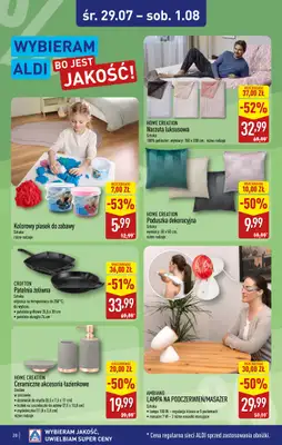 Aldi - gazetka promocyjna Rybnik, ul. Góreckiego 12, WIELKIE OTWARCIE już w ŚRODĘ: 29.07! od środy 29.07 do soboty 01.08 - strona 20