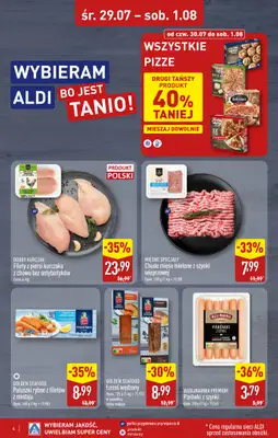 Aldi - gazetka promocyjna Rybnik, ul. Góreckiego 12, WIELKIE OTWARCIE już w ŚRODĘ: 29.07! od środy 29.07 do soboty 01.08 - strona 4