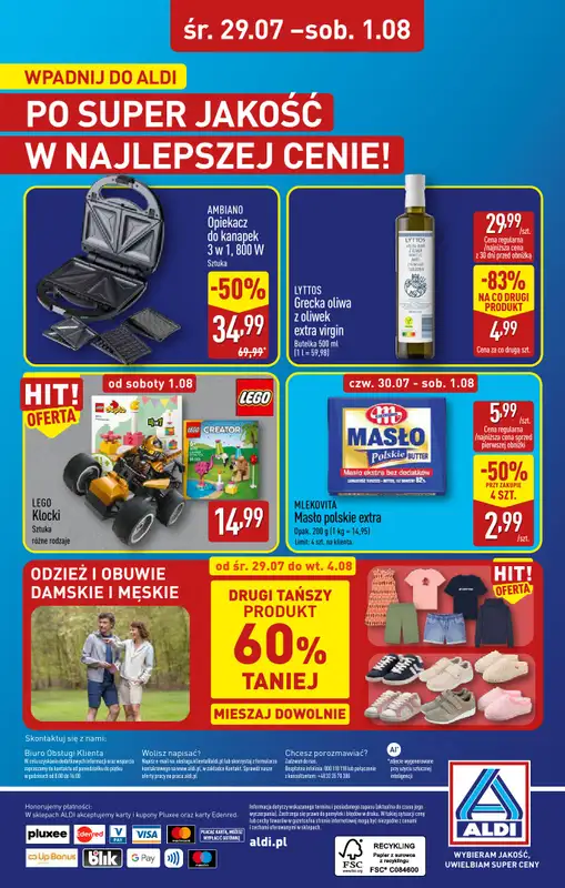 Aldi - gazetka promocyjna Rybnik, ul. Góreckiego 12, WIELKIE OTWARCIE już w ŚRODĘ: 29.07! od środy 29.07 do soboty 01.08 - strona 32
