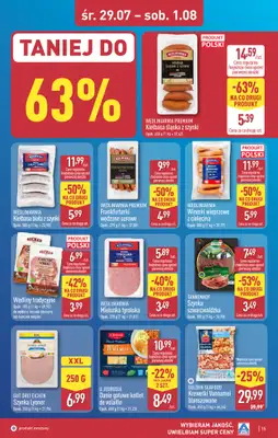 Aldi - gazetka promocyjna Rybnik, ul. Góreckiego 12, WIELKIE OTWARCIE już w ŚRODĘ: 29.07! od środy 29.07 do soboty 01.08 - strona 15