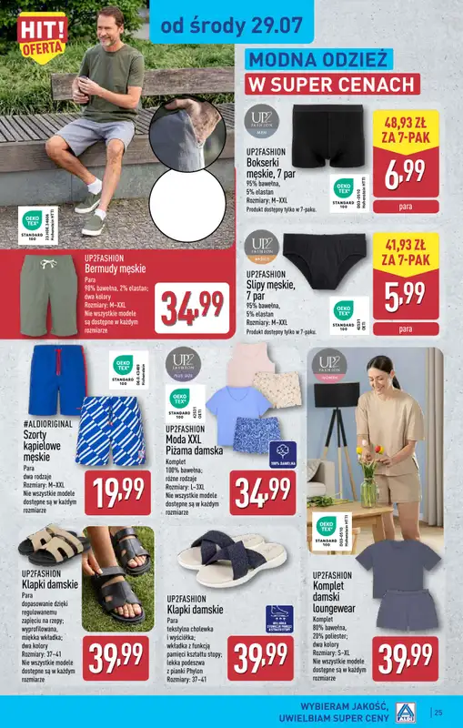 Aldi - gazetka promocyjna Rybnik, ul. Góreckiego 12, WIELKIE OTWARCIE już w ŚRODĘ: 29.07! od środy 29.07 do soboty 01.08 - strona 25