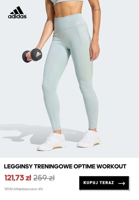 Adidas - gazetka promocyjna Przecenione legginsy damskie od środy 22.07 do środy 29.07 - strona 5