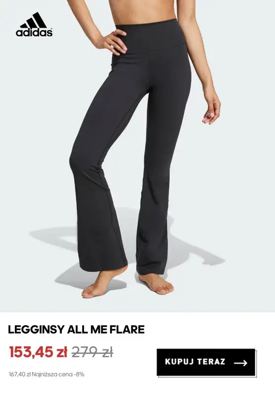 Adidas - gazetka promocyjna Przecenione legginsy damskie od środy 22.07 do środy 29.07 - strona 10