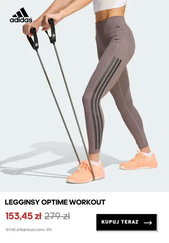 Adidas - gazetka promocyjna Przecenione legginsy damskie od środy 22.07 do środy 29.07 - strona 8